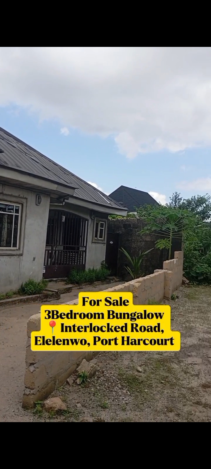 Bungalow for Sale in Elelenwo, Rivers cover picture