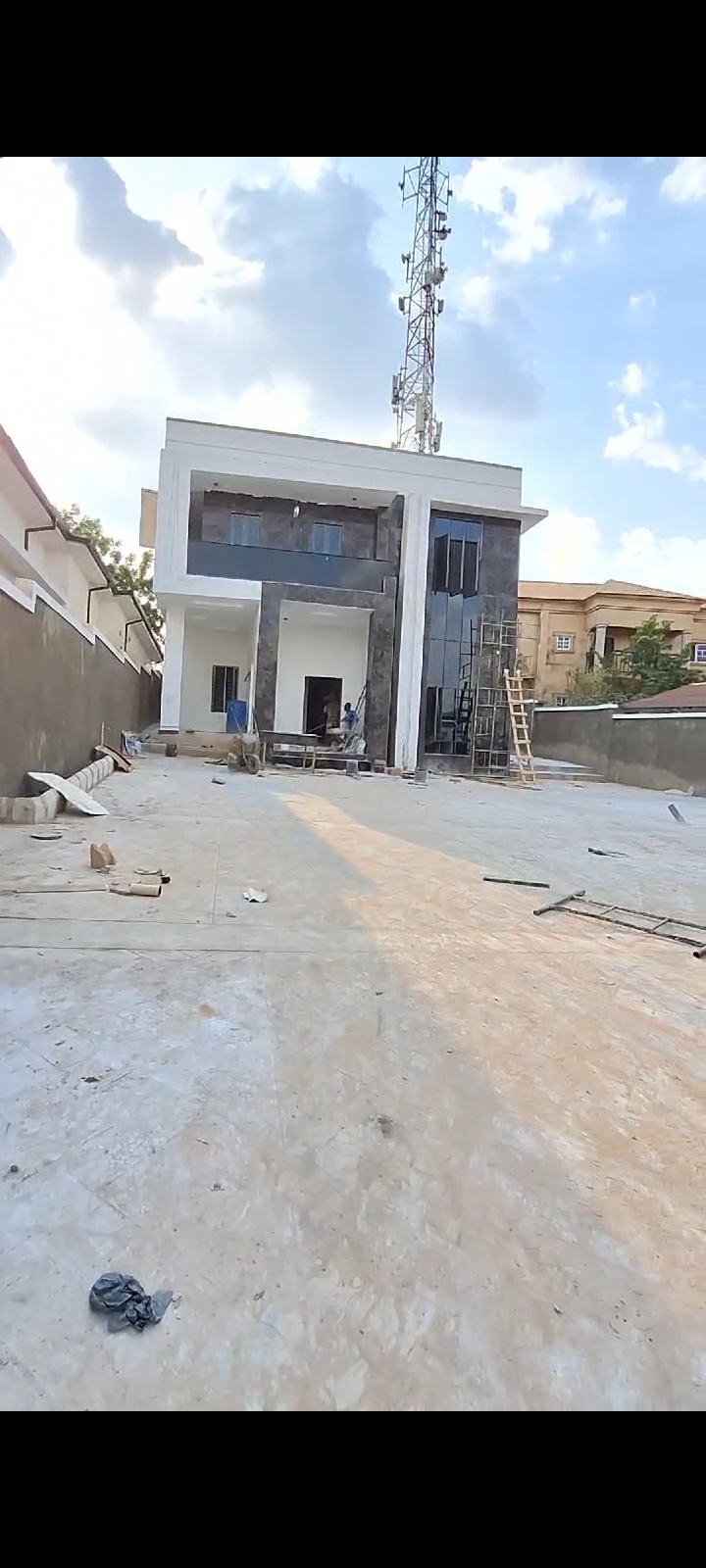 Newly Built 4-bedroom Duplex with Security House and Oneroom Bq, cover picture